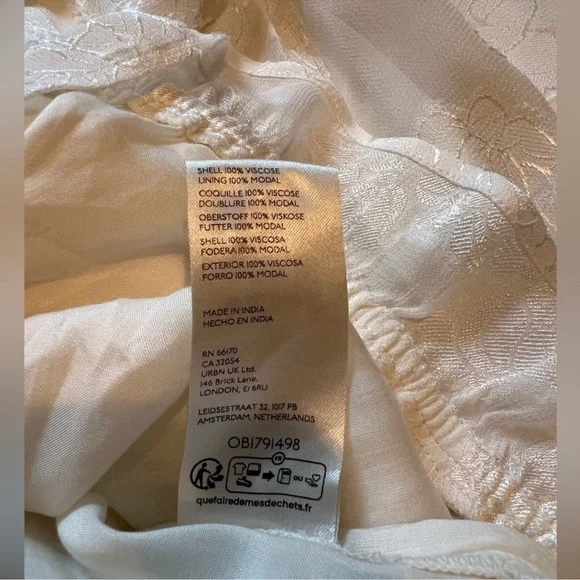 Anthropologie Sheer Surplice Blouse S - Picture 13 of 14